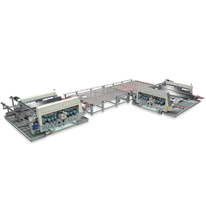Bilateral linear automatic edging machine production line (film removal type)